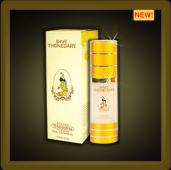 THANAKHA FACIAL GOLD GEL image of Shwe Thonedary Myanma Thanakha